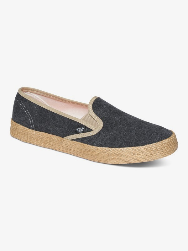 roxy, Redondo Jute - Slip-On Shoes, BLACK (blk) 0 Redondo Jute - Slip-On Shoes ARJS300226 Roxy