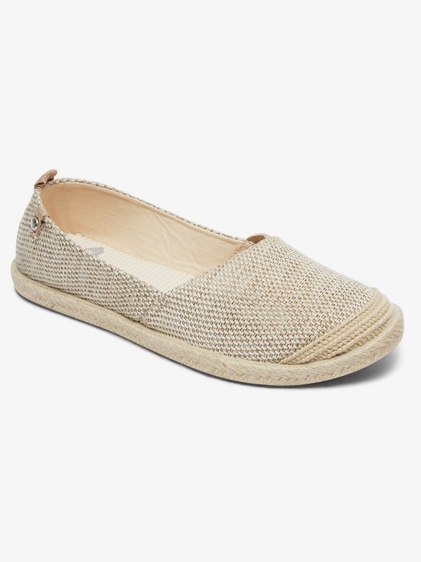 roxy, Flora - Baskets pour Femme, GOLD CREAM (gcr) 0 Flora - Baskets pour Femme Jaune ARJS600412 Roxy
