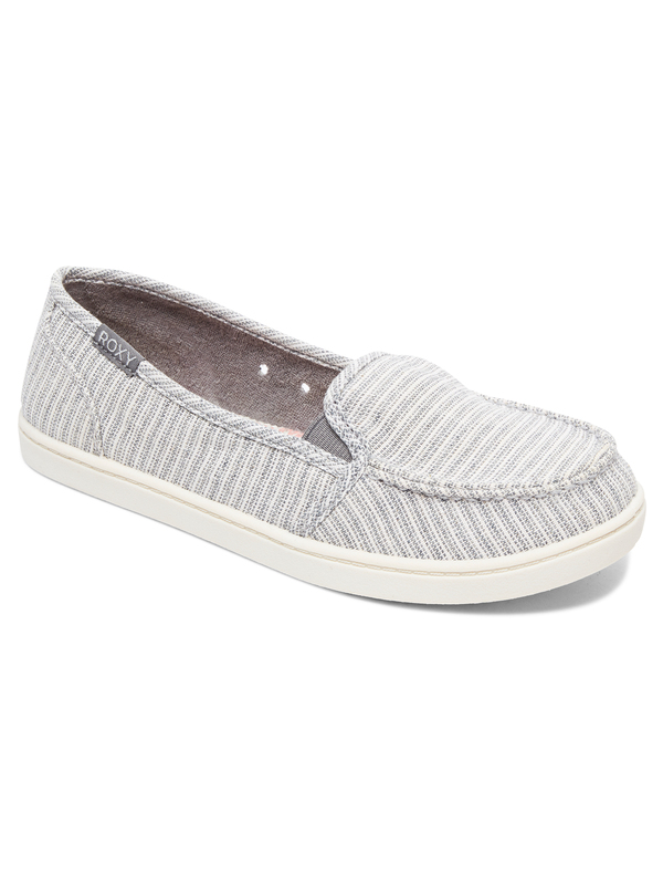 roxy, Minnow Slip-On Shoes, GREY (gry) 0 Minnow Slip-On Shoes Grey ARJS600433 Roxy