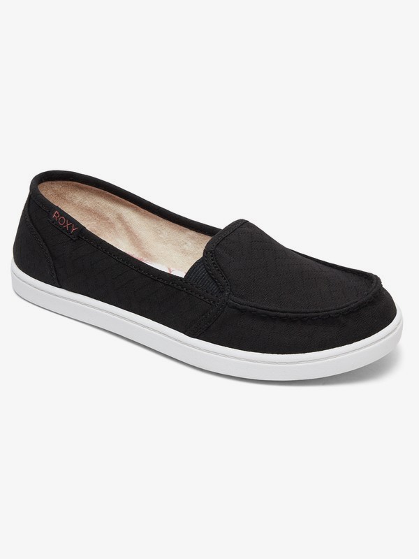 roxy, Minnow Slip-On Shoes, BLACK ACID (lkd) 0 Minnow Slip-On Shoes Black ARJS600433 Roxy