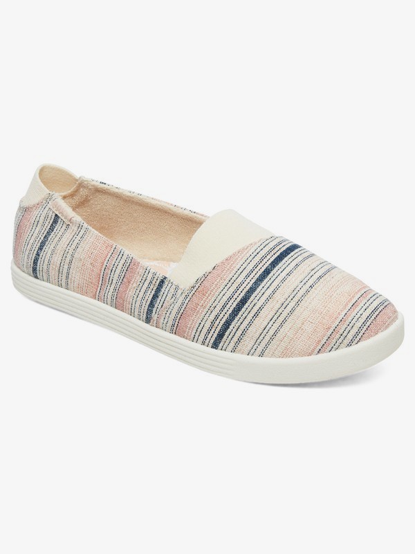 roxy, Danaris Slip-On Shoes, PINK STRIPE (spi) 0 Danaris Slip-On Shoes Pink ARJS600459 Roxy