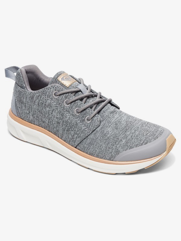 roxy, Set Session - Baskets pour Femme, GREY HEATHER (grh) 0 Set Session - Baskets pour Femme Gris ARJS700124 Roxy