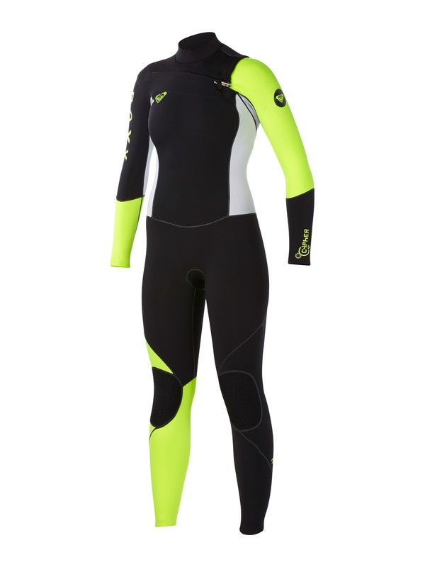 roxy, Cypher 4/3 Full Chest zip, BLACK/WHITE/LEMON (xkwy) 0 Cypher 4/3 Full Chest zip ARJW103006 Roxy