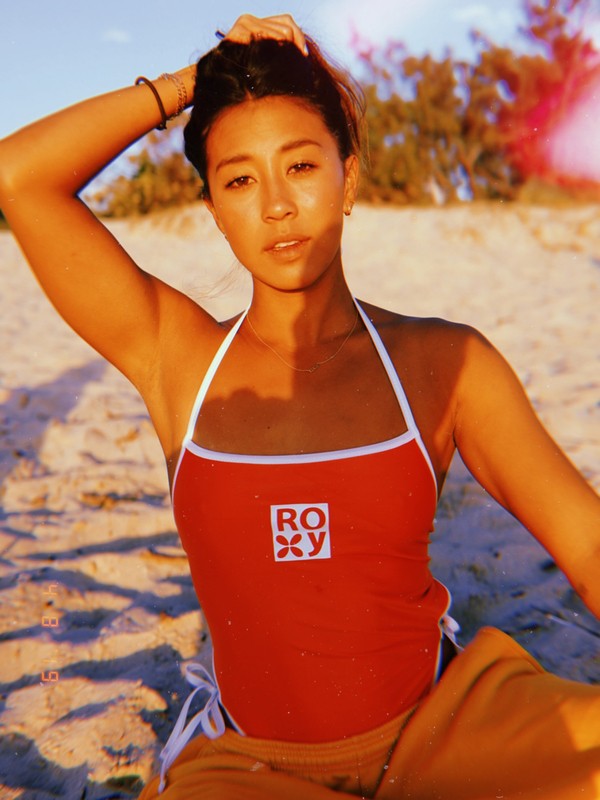 roxy, ROXY x Urban Outfitters Reversible One-Piece Swimsuit, SPICY ORANGE HERITAGE FLORAL (nnz6) 0 ROXY x Urban Outfitters Reversible One-Piece Swimsuit Orange ARJX103070 Roxy