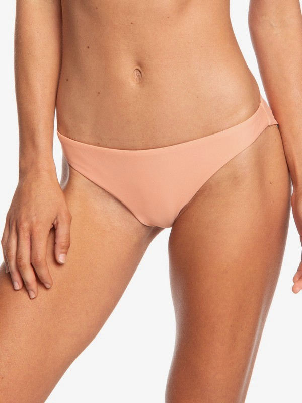 roxy, Strappy Love Reversible Mini Bikini Bottoms, MUTED CLAY (mja0) 0 Strappy Love Reversible Mini Bikini Bottoms Pink ARJX403323 Roxy