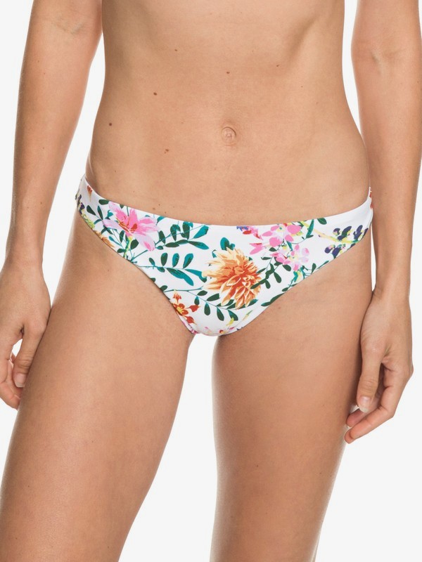 roxy, Strappy Love Reversible Mini Bikini Bottoms, BRIGHT WHITE FLORAL SOIREE (wbb6) 0 Strappy Love Reversible Mini Bikini Bottoms White ARJX403323 Roxy