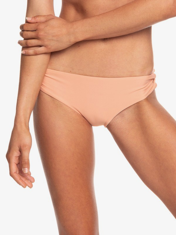 roxy, Softly Love 70'S Lace Up Full Bikini Bottoms, MUTED CLAY (mja0) 0 Softly Love 70'S Lace Up Full Bikini Bottoms Pink ARJX403351 Roxy