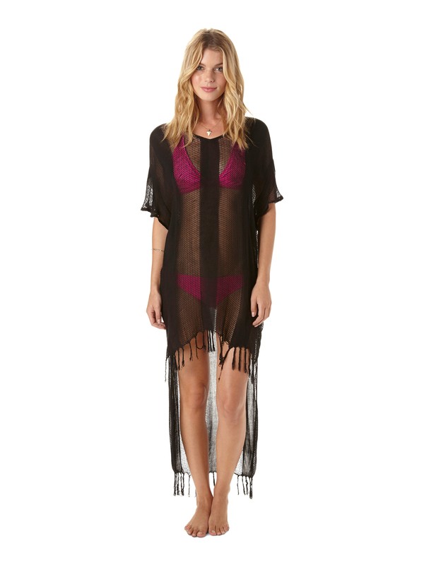 roxy, Dream Catcher Maxi Dress, TRUE BLACK (kvj0) 0 Dream Catcher Maxi Dress ARJX600035 Roxy