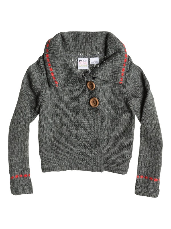 roxy, Girls 2-6 Pebble Sweater, SAGE (spk0) 0 Girls 2-6 Pebble Sweater ARLSW03003 Roxy
