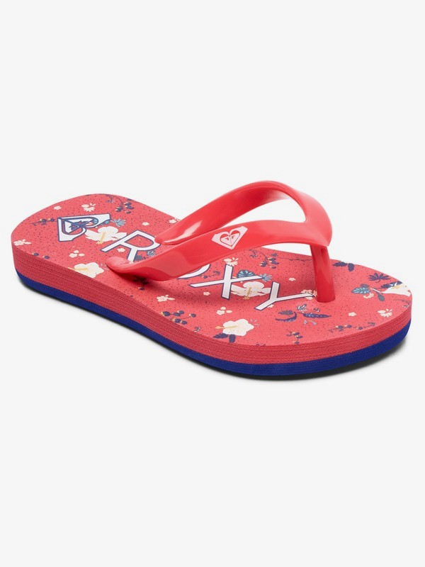 roxy, Bamboo - Flip-Flops for Toddlers, ROUGE RED (rog) 0 Bamboo - Flip-Flops for Toddlers Pink AROL100002 Roxy