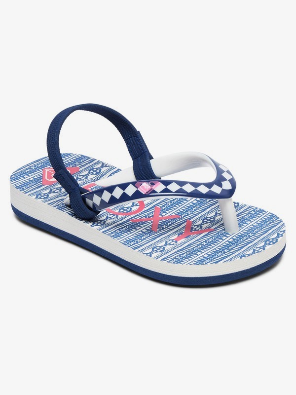 roxy, Girl's 2-6 Pebbles Sandals, BLUE (blu) 0 Girl's 2-6 Pebbles Sandals Blue AROL100004 Roxy