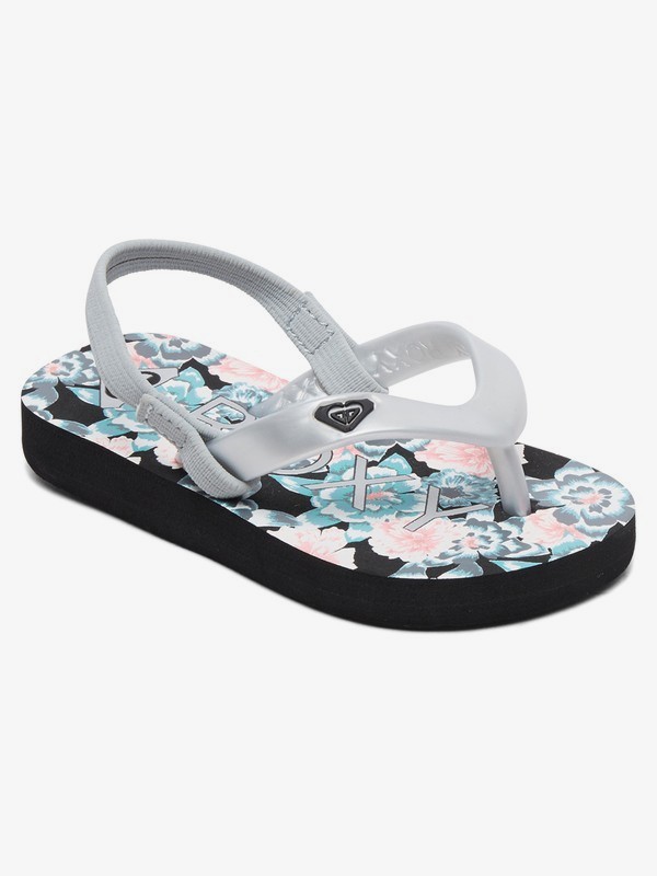 roxy, Girl's 2-6 Tahiti Sandals, BLUE CORAL (cob) 0 Girl's 2-6 Tahiti Sandals Blue AROL100005 Roxy