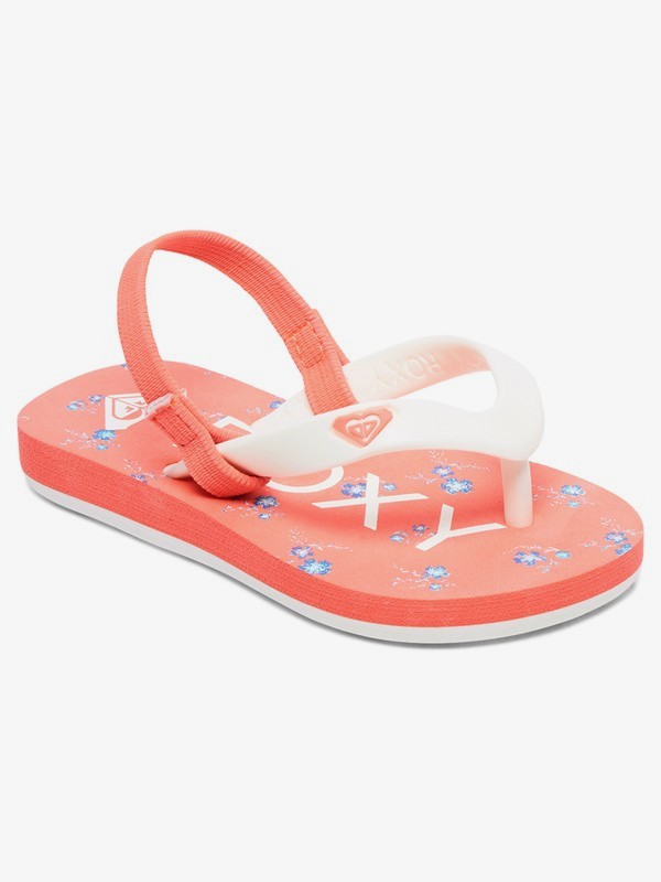 roxy, Girl's 2-6 Tahiti Sandals, FUSCHIA/TURQUOISE (ftq) 0 Girl's 2-6 Tahiti Sandals Pink AROL100005 Roxy