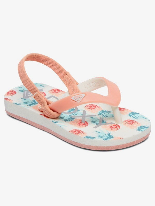 roxy, Girl's 2-6 Tahiti Sandals, PEACH PARFAIT (ppf) 0 Girl's 2-6 Tahiti Sandals Orange AROL100005 Roxy