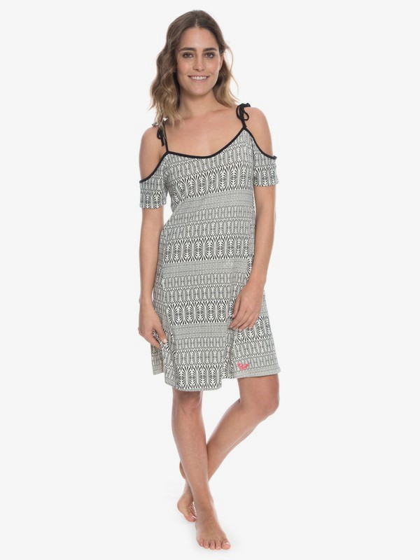 roxy, Vestido Little Gipsy, SEA SAND* (sea) 0 Vestido Little Gipsy Branco BR73811488 Roxy
