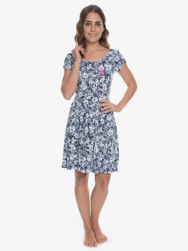 roxy, Vestido tropical, BLUE (445) 0 Vestido tropical Azul BR73811489 Roxy