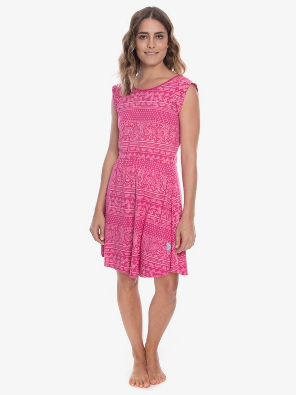 roxy, Vestido Claire, CAYENE (can) 0 Vestido Claire Pink BR73811491 Roxy