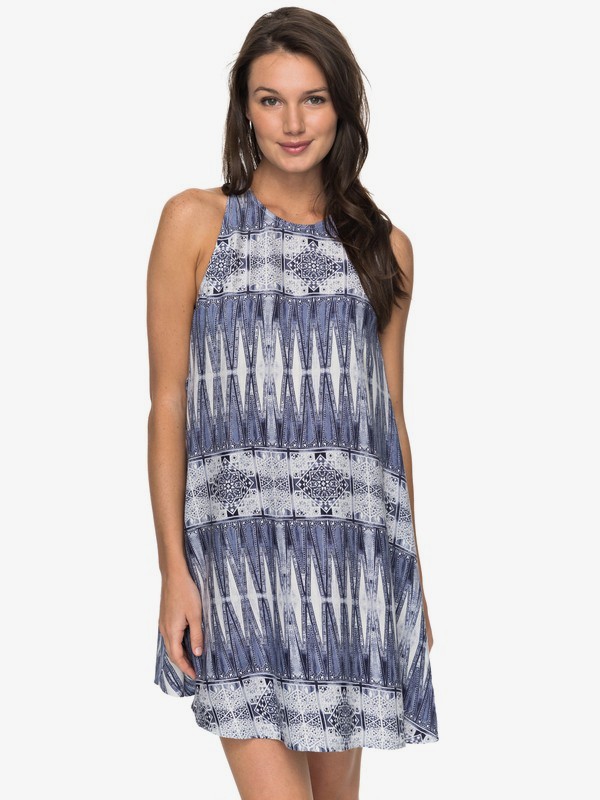 roxy, Vestido Feminino Curto Estampado Roxy, DRESS BLUES CHIEF PRADO* (btk7) 0 Vestido Feminino Curto Estampado Roxy Azul BR73811516 Roxy