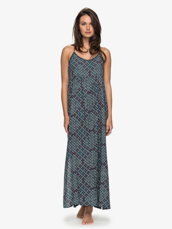 roxy, Vestido Feminino Longo Estampado Roxy, REFLECTIVE POND LIBERIA* (byf8) 0 Vestido Feminino Longo Estampado Roxy Verde BR73811517 Roxy