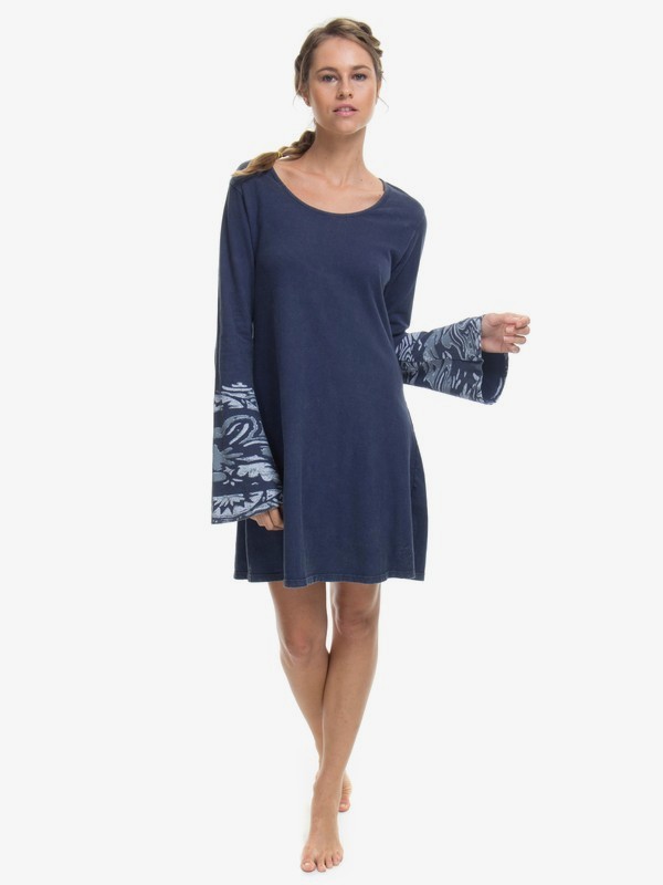 roxy, Vestido Manga Longa Flare Part Bann Roxy, MAROON (mar) 0 Vestido Manga Longa Flare Part Bann Roxy Azul BR73811543 Roxy