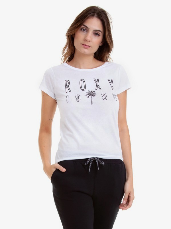 roxy, Camiseta Manga Curta Oh Shade Roxy, BRANCO* (brc) 0 Camiseta Manga Curta Oh Shade Roxy Branco BR73871495 Roxy