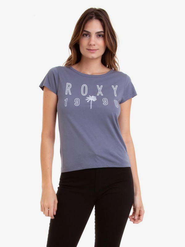 roxy, Camiseta Manga Curta Oh Shade Roxy, TURBULANT* (trbt) 0 Camiseta Manga Curta Oh Shade Roxy BR73871495 Roxy