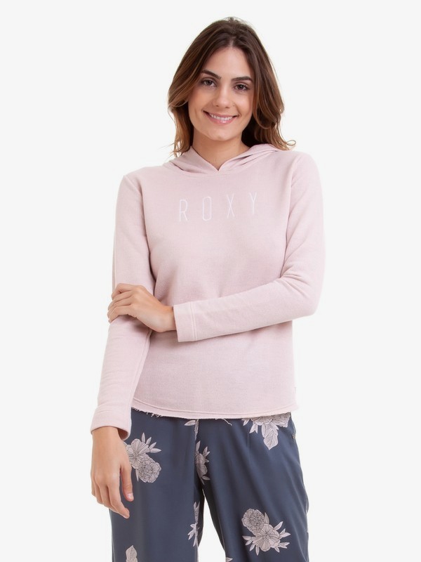 roxy, Blusa Manga Longa com Capuz Like The Last Roxy, PEACH WHIP* (pewh) 0 Blusa Manga Longa com Capuz Like The Last Roxy BR73901197 Roxy