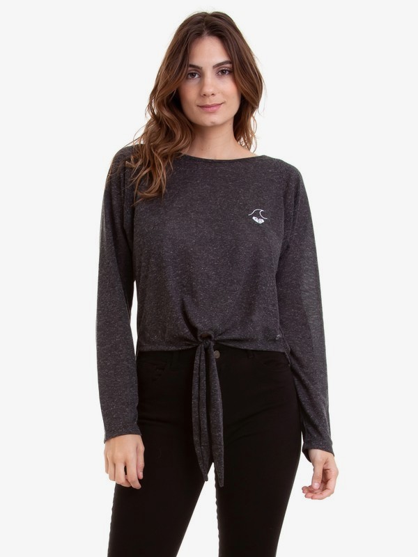 roxy, Blusa Manga Longa Big Wave Roxy, PRETO* (2013) 0 Blusa Manga Longa Big Wave Roxy Preto BR73901200 Roxy
