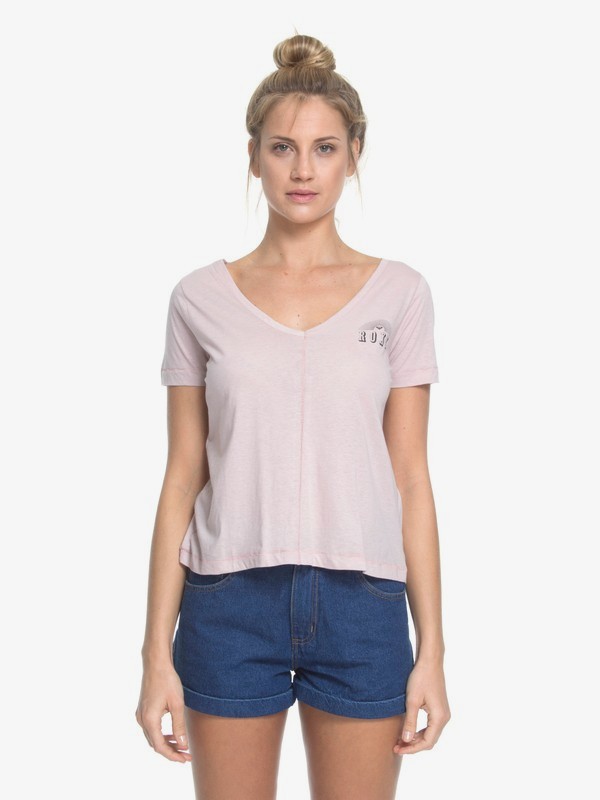 roxy, Camiseta Manga Curta Sunshine Roxy, PEACH WHIPE* (184) 0 Camiseta Manga Curta Sunshine Roxy Laranja BR73911253 Roxy