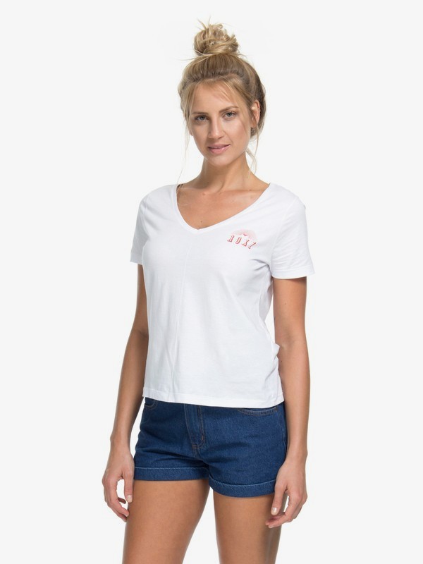 roxy, Camiseta Manga Curta Sunshine Roxy, BRANCO* (brc) 0 Camiseta Manga Curta Sunshine Roxy Branco BR73911253 Roxy