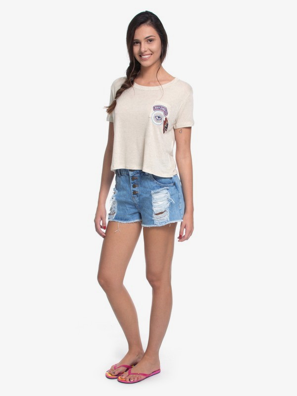 roxy, RX CAM VINTAGE M/C THUNDER, OFF WHITE* (off) 0 RX CAM VINTAGE M/C THUNDER Branco BR73911255 Roxy