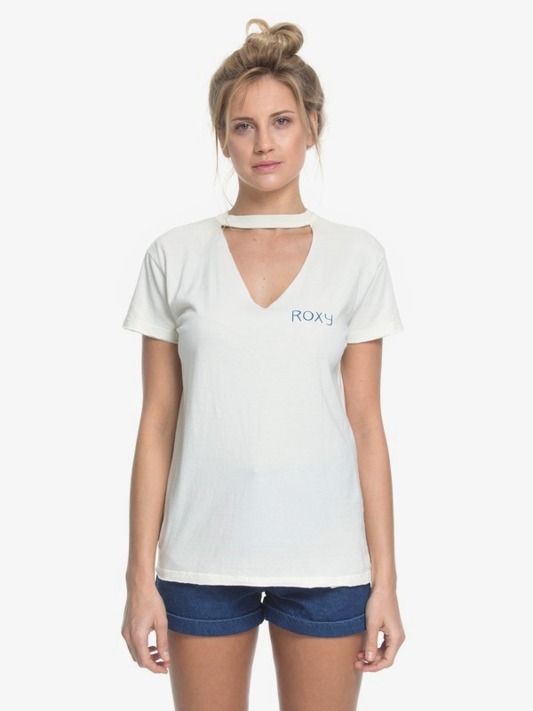 roxy, RX CAM VINTAGE M/C THE PALM TREE, OFF WHITE E PRETO* (off) 0 RX CAM VINTAGE M/C THE PALM TREE Branco BR73911258 Roxy