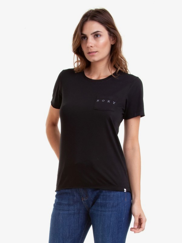 roxy, Camiseta Manga Curta Surf Club Roxy, PRETO* (2013) 0 Camiseta Manga Curta Surf Club Roxy BR73911264 Roxy