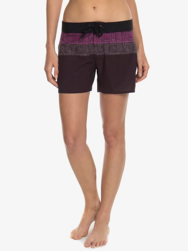 roxy, Boardshort Feminino Comprimento Médio Roxy, PRETO* (prt) 0 Boardshort Feminino Comprimento Médio Roxy Preto BR74011158 Roxy