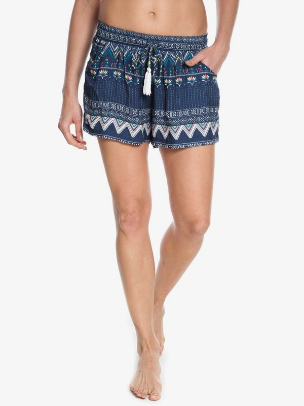 roxy, Shorts Kantha, PALACE BLUE (bmb6) 0 Shorts Kantha Azul BR74051192 Roxy