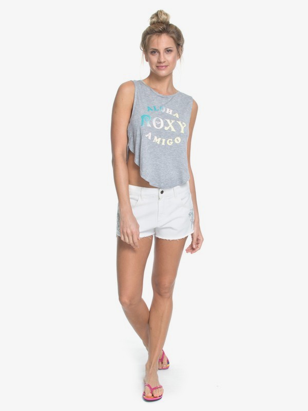 roxy, RX SHORTS SMALL GARDEN, OFF WHITE* (off) 0 RX SHORTS SMALL GARDEN Branco BR74051214 Roxy