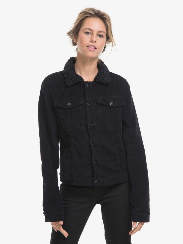 roxy, RX JAQUETA SANDY NINETY, PRETO* (prt) 0 RX JAQUETA SANDY NINETY Preto BR76421100 Roxy