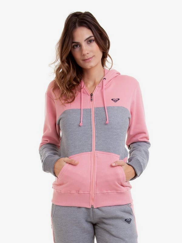 roxy, Moletom Canguru Aberto Surf Club Roxy, BRANDIED APRICOT* (brap) 0 Moletom Canguru Aberto Surf Club Roxy BR77501321 Roxy