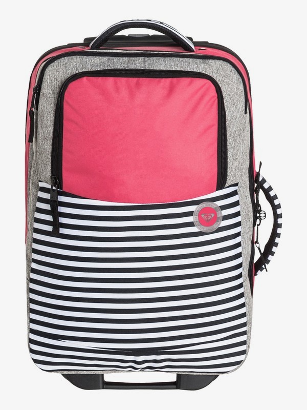 roxy, Mala de Viagem c/ Rodinha Roll Up Roxy, HERITAGE HEATHER (sgrh) 0 Mala de Viagem c/ Rodinha Roll Up Roxy Cinza BR78251149 Roxy