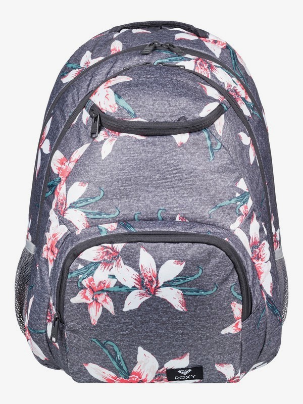 roxy, Mochila Flower Field 24L Roxy, CHARCOAL HEATHER FLOWER FIELD (kpg6) 0 Mochila Flower Field 24L Roxy BR78261759 Roxy