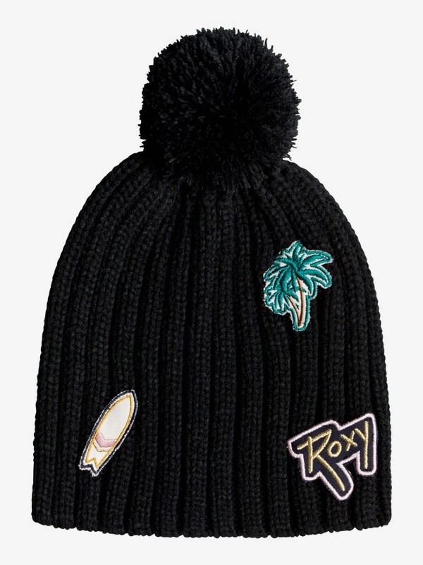 roxy, Gorro de Lã c/ Patchs Winter Clouds Roxy, TRUE BLACK (kvj0) 0 Gorro de Lã c/ Patchs Winter Clouds Roxy Preto BR78321408 Roxy