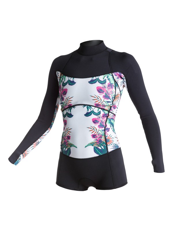 roxy, Wetsuit Short John 2mm Rip Tide c/ Zíper nas Costas ROXY, SEA SALT CABANA (wbb7) 0 Wetsuit Short John 2mm Rip Tide c/ Zíper nas Costas ROXY Preto BR79030072 Roxy