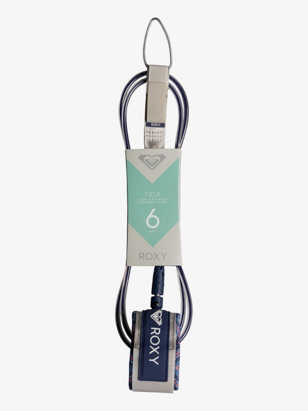 roxy, New Fiji Surfboard Leash, ASH (sfv0) 0 New Fiji Surfboard Leash Grey EGLRXLHNFJ Roxy