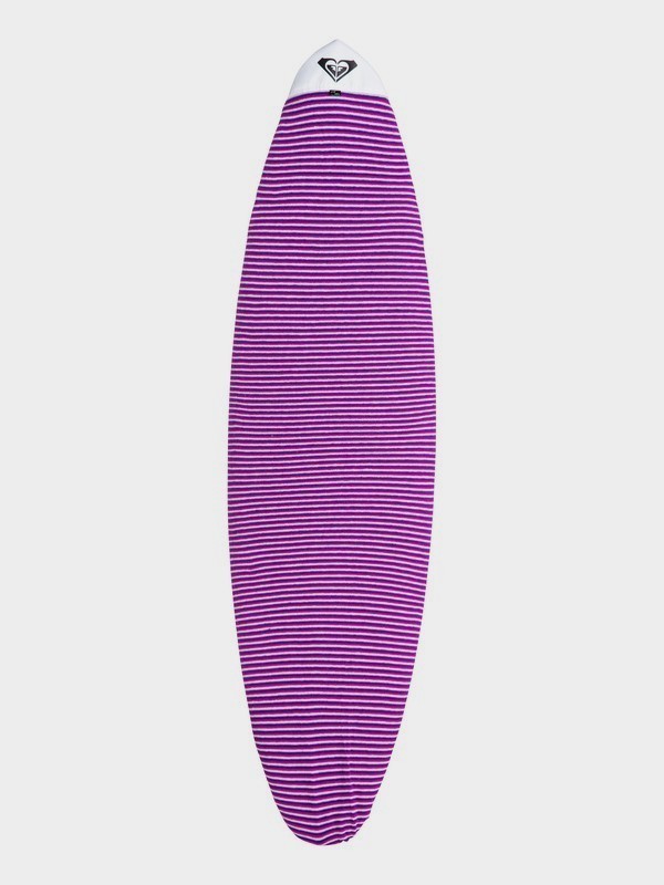 roxy, Knit Cover Fish 5'8 Board Sock, SUNRISE PINK (mck0) 0 Knit Cover Fish 5'8 Board Sock Pink EGLRXSKF58 Roxy