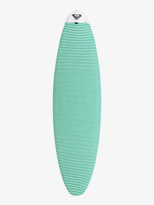 roxy, Knit Cover Fish 7'3 Board Sock, CELTIC GREEN (grr0) 0 Knit Cover Fish 7'3 Board Sock Green EGLRXSKF73 Roxy