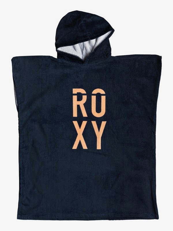 roxy, Pass This On Again - Surf Poncho, DRESS BLUES (btk0) 0 Pass This On Again - Surf Poncho Blue ERGAA03063 Roxy