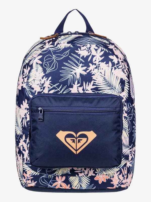 roxy, Happy At Home 23L - Wendbarer mittelgroßer Rucksack, MED BLUE FULL FLORAL BIG SW (bte6) 0 Happy At Home 23L - Wendbarer mittelgroßer Rucksack Blau ERGBP03035 Roxy