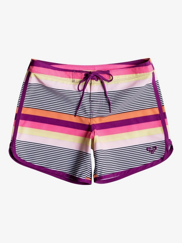 roxy, Little Desert - Board Shorts, SWING STRIPES COMBO WHITE (wbb6) 0 Little Desert - Board Shorts White ERGBS03001 Roxy