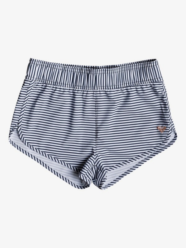 roxy, Girl's 7-14 Surfing Free Boardshorts, MEDIEVAL BLUE COSY STRIPES SWI (bte4) 0 Girl's 7-14 Surfing Free Boardshorts Blue ERGBS03058 Roxy