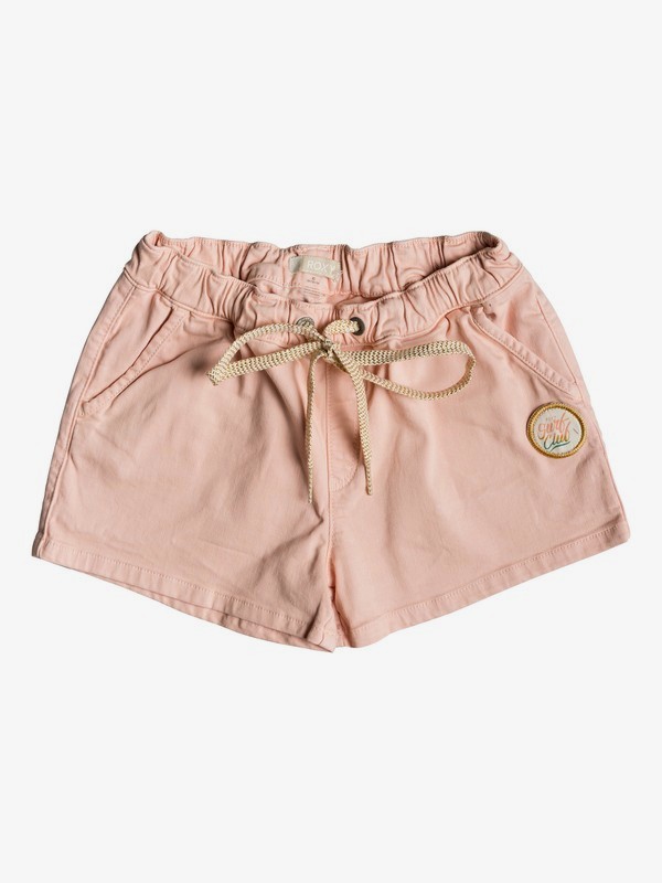 roxy, Honey Sunday - Short léger pour Fille 8-16 ans, SALMON (mfg0) 0 Honey Sunday - Short léger pour Fille 8-16 ans Rose ERGDS03046 Roxy